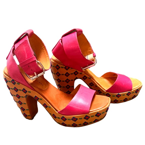 Marc By Marc Jacobs Shoes - Marc by Marc Jacobs Platform  Leather Sandal